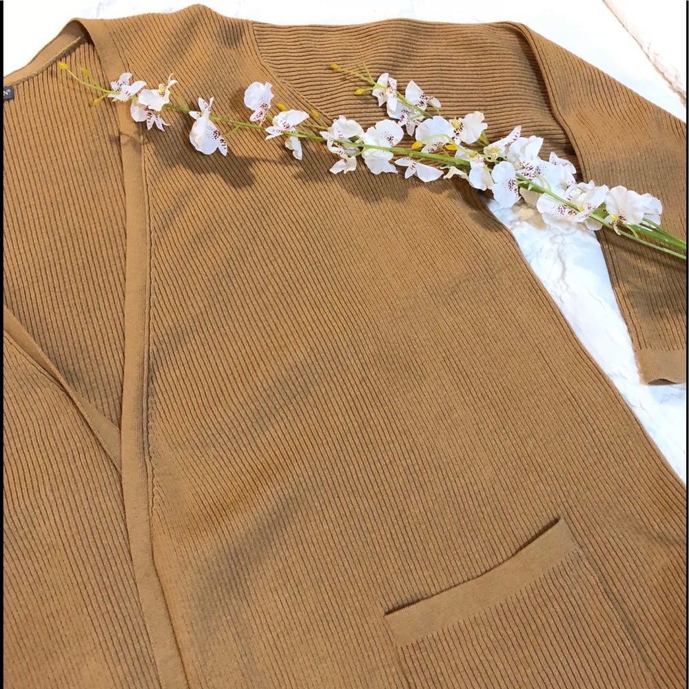 NWT - JESSICA LONDON LONG RIBBED CARDIGAN - DUSTER - Picture 3 of 7